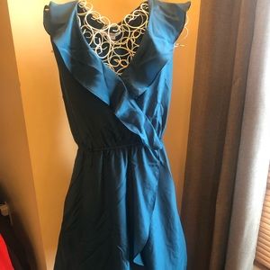 Teal dress with pockets!